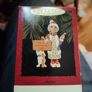 Hallmark Keepsake Ornament Maxine